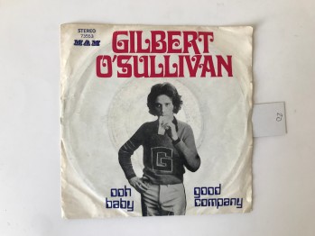 Ohh Baby, Good Company – Gilbert O’Sullivan, Mam, Kapak:8 Plak:9