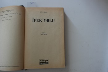 İpek yolu – Sven Hedin (Ciltli), Milliyet, 1974, 288 s.