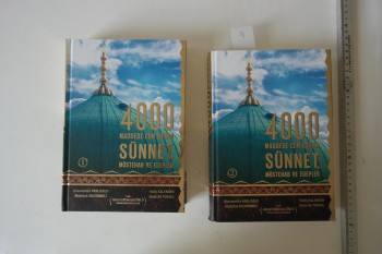 4000 Maddede Cem Edilen Sünnet, Müstehap ve Edepler 2 Cilt  (Ciltli), Tuana