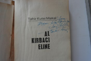 Al Kırbacı Eline –Tahir Kutsi Makal (imzalı)