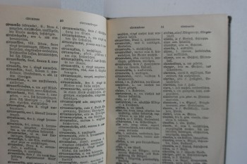 Latince – Almanca dalış sözlüğü – Berlin Stieberg & Mode yayıncısı – Dr. U. Rodj