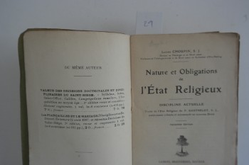 Din Devletinin Niteliği ve Yükümlülükleri – Lucien Choupin, Gabriel Beauchesne, 1913, 581 s.