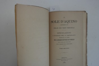 Aquino’nun Güneşi 2. Tome, Genovai 1878, 201 s.