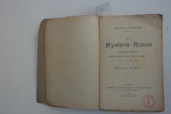 Rus Gizemi – Marcelle Somin, Hanry Paulin, 1904, 256 s.