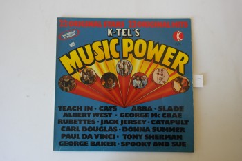 K-Tel’s Music Power – 22 Original Stars – 22 Original Hits / K-Tel, Kapak:9 Plak:8