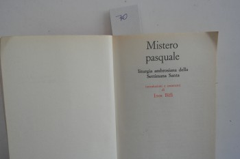 Paskalya Gizemi – Inos Biffi, Jaca, 1978, 188 s.