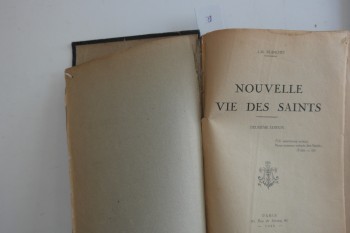 Azizlerin Yeni Hayatı – J. M. Planchet (Ciltli), Paris, 1946, 531 s.