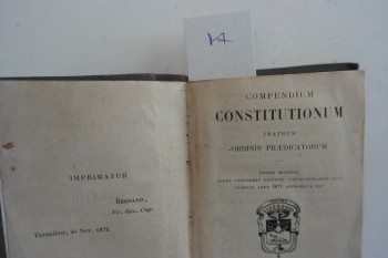Anayasa Özet (Ciltli), Apud Poussielgue Frotres, 1872, 25 s.