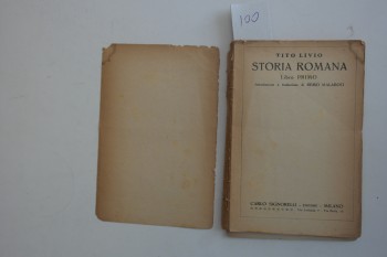 Roma Tarihi İlk Kitap – Tito Livio, Carlo Signorelli, 1945, 113 s.