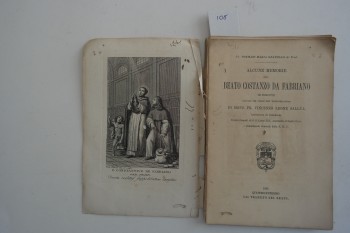 Kutsanmış Costenzo Fabriano Hakkında Bazı Anılar, Quattrocentosimo, 1881, 60 s.