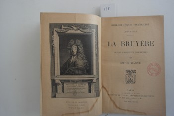 La Bruyere – Emile Magne (Ciltli), Plon, 1914, 302 s.