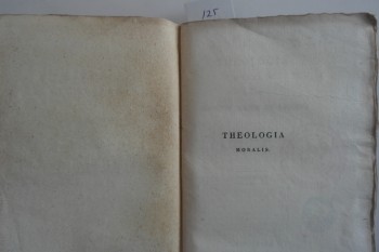 Ahlaki Teoloji 5. Cilt, Modoetiae, 1827, 353 s.