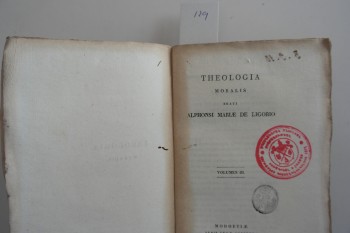 Ahlaki Teoloji 3. Cilt, Modoetiae, 1827, 381 s.