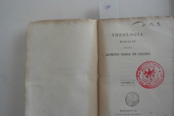 Ahlaki Teoloji 9. Cilt, Modoetiae, 1828, 485 s.