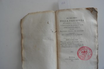 Büyük Dua – Alfonso Maria De Liguori, Monza, 1822, 295 s.
