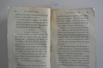 Edebiyatın Mucizeleri, J. Murray, 1792, 531 s.