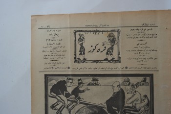 Karagöz Mecmuası , Numara:1968 , Sene:19  ,26 Şubat 1927