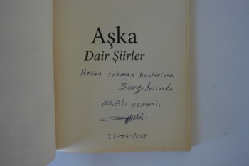 Aşka Dair Şiirler –M. Ali Osmanlı (imzalı)