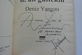 Deniz Yangını-D. Ali Gültekin (imzalı)