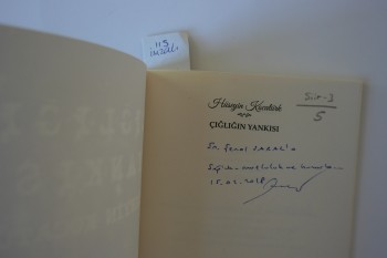 Çığlığın Yankısı – Hüseyin Kocatürk (imzalı)