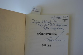 Dörtleme’ler- Feyzi Halıcı (imzalı)