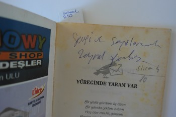 Yüreğimde Yaram Var –Zeynel Parmaksız (imzalı)