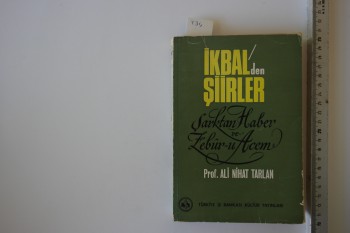 İkbal’den Şiirler –Prof. Ali N. Tarlan