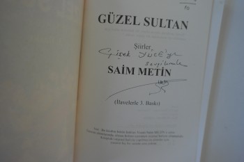 Güzel Sultan –Saim Metin (imzalı)