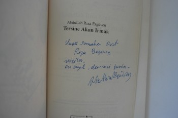 Tersine Akan Irmak – Abdullah Rıza Ergüven (İmzalı)
