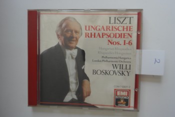 Liszt Hungarian Rhapsodies – Philharmia Hungarica&Lpo/Boskovsky
