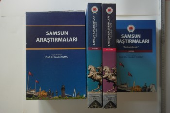 Samsun Araştırmaları – Prof. Dr. Cevdet Yılmaz , Samsun 2013 (3 Cilt Takım Kutulu)