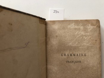Grammaire Française (Ciltli)