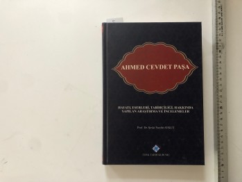 Ahmed Cevdet Paşa-Prof.Dr. Şevki Nezihi Aykut/TTK,2018,492 s. (Ciltli)
