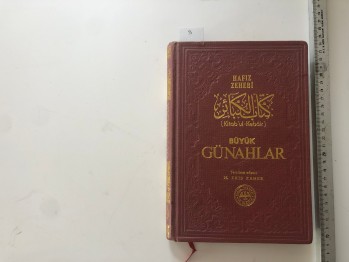 Büyük Günahlar- Hafız Zehebi/Temel Neşriyat,1982,254 s. (Ciltli)