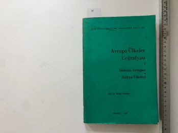 Avrupa Ülkeler Coğrafyası 1 –Doç.Dr. Selami Gözenç/güryay,1985,244 s.
