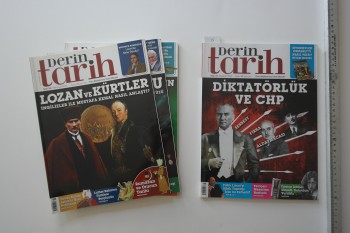 Derin Tarih Dergisi 4 Adet , Sayı:15,16,17,19