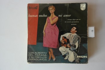 Buenas Nocbes Mi Amor – Luis Alberto Del Parana Y Su Trio Los Paraguayos / Philips, Kapak:8 Plak:9