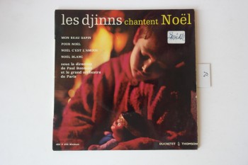 Les Djinns – Chantent Nöel / Ducretet Thomson, Kapak:9 Plak:9