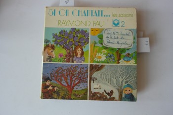 Si On Chantait… Les Saisons – Raymond Fau / FM, Kapak:9 Plak:9