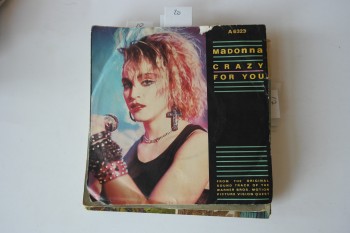 Crazy For You – Madonna / Geffen Records, Kapak:8 Plak:9