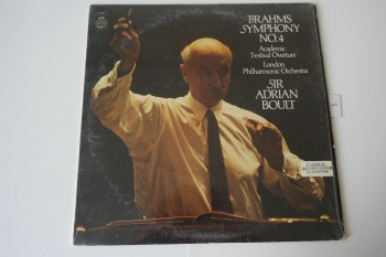 Brahms Symphony No.4 – Sır Adrian Boult / Angel, Kapak:9 Plak:9