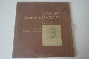 Mozart Concerto No.25 in C, K. 503 – Reiner Chicago Symphony / Rca, Kapak:9 Plak:9