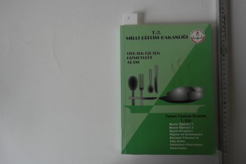 Temek Yiyecek Üretimi Cilt 1, MEB, 2011