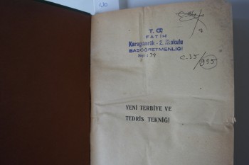 Yeni Terbiye ve Tedris Tekniği(CİLTli )