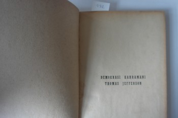 Demokrasi KahramanıThomas Jefferson-C.Tahir Berktin(Ciltli)