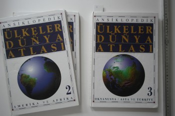 Ülkeler ve Dünya Atlası (Ciltli,cilt 1-2-3)