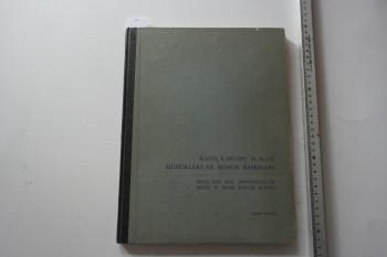 Kaniş Karumu Ib Katı Mühürleri ve Mühür Baskıları – Nimet Özgüç , TTK  1968 (Ciltli)