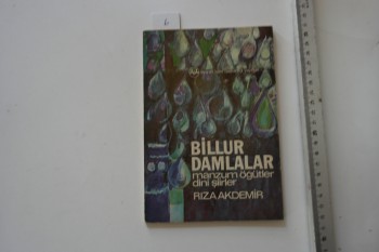 Billur Damlalar Manzum Öğütler Dini Şiirler – Rıza Akdemir