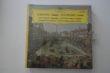 Albinoni: Adagio – Pachelbel: Canon / Deutsche Grammophon, Plak:9 Kapak:9