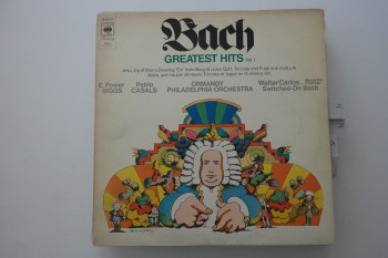 Bach Greatest Hits Vol.1 / CBS, Plak:9 Kapak:9